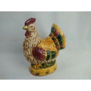 Ceramic Chicken Large 11" Vintage Collectible